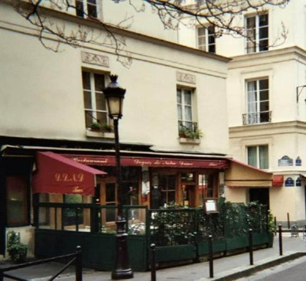 Hotel Les Degres De Notre Dame Paris Bagian luar foto